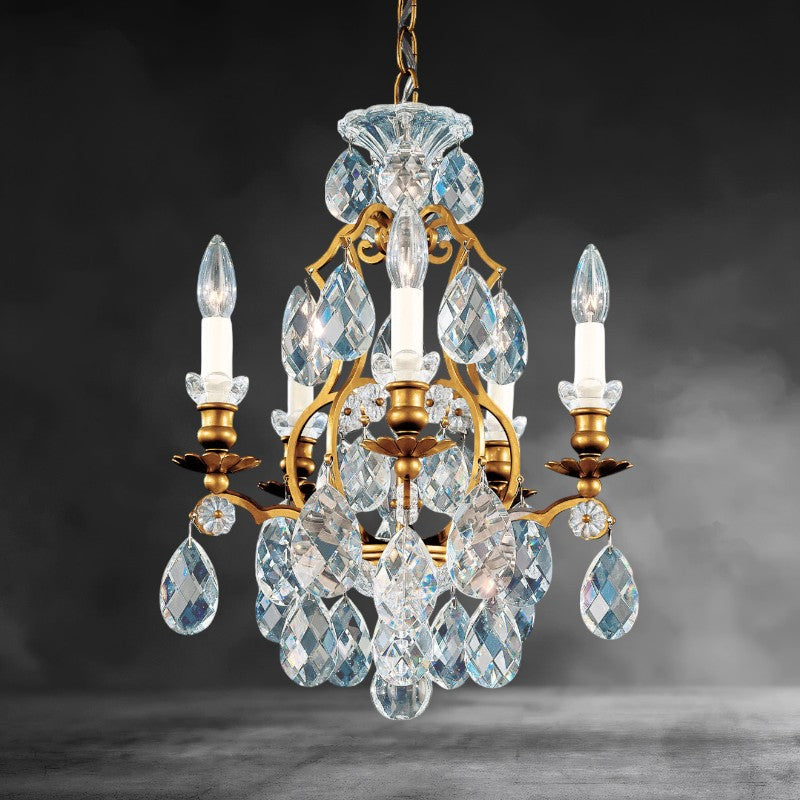 Renaissance Crystal Chandelier 14"